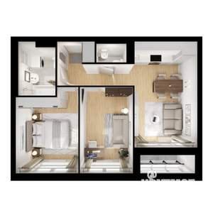 2-к квартира, вторичка, 47м2, 10/17 этаж