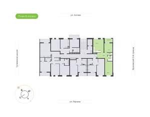 3-к квартира, вторичка, 66м2, 8/9 этаж