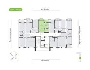 1-к квартира, вторичка, 30м2, 7/18 этаж