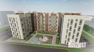 1-к квартира, строящийся дом, 37м2, 2/9 этаж