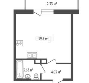 1-к квартира, вторичка, 30м2, 6/8 этаж