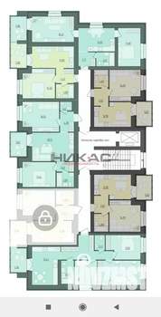 2-к квартира, вторичка, 53м2, 3/9 этаж