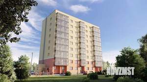 1-к квартира, строящийся дом, 38м2, 6/9 этаж