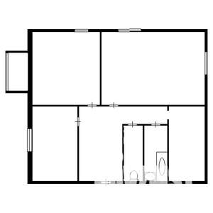 3-к квартира, вторичка, 65м2, 2/10 этаж