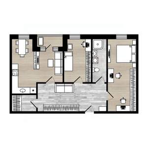 3-к квартира, вторичка, 68м2, 15/17 этаж