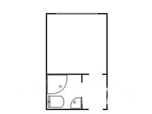 1-к квартира, вторичка, 13м2, 4/5 этаж