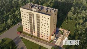 2-к квартира, строящийся дом, 63м2, 3/9 этаж