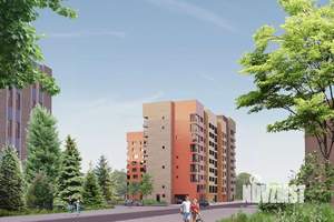 2-к квартира, строящийся дом, 68м2, 6/10 этаж