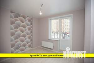 1-к квартира, вторичка, 40м2, 2/10 этаж