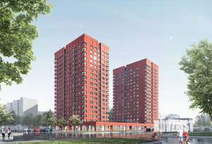 2-к квартира, вторичка, 66м2, 9/18 этаж