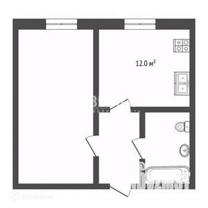 1-к квартира, вторичка, 39м2, 9/10 этаж