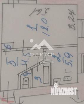 1-к квартира, вторичка, 32м2, 4/5 этаж