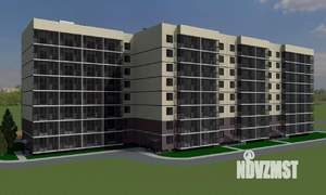 1-к квартира, строящийся дом, 33м2, 6/14 этаж