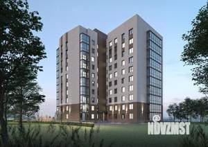 2-к квартира, строящийся дом, 60м2, 4/10 этаж