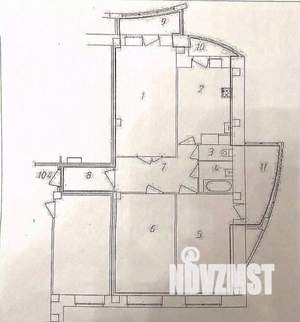 3-к квартира, вторичка, 84м2, 2/9 этаж