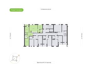 3-к квартира, вторичка, 92м2, 7/9 этаж