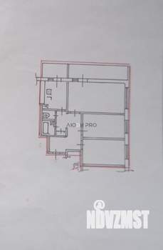 3-к квартира, вторичка, 57м2, 4/9 этаж