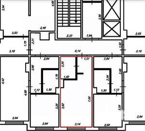 1-к квартира, вторичка, 21м2, 5/17 этаж