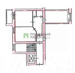 2-к квартира, вторичка, 70м2, 6/8 этаж