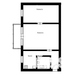 2-к квартира, вторичка, 42м2, 4/9 этаж