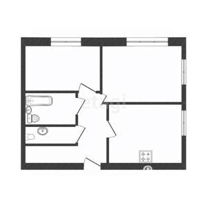 2-к квартира, вторичка, 55м2, 2/17 этаж