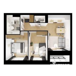 2-к квартира, вторичка, 47м2, 15/17 этаж