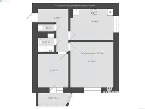 2-к квартира, сданный дом, 66м2, 7/18 этаж
