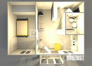 2-к квартира, вторичка, 43м2, 3/5 этаж