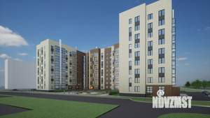 1-к квартира, строящийся дом, 37м2, 8/9 этаж